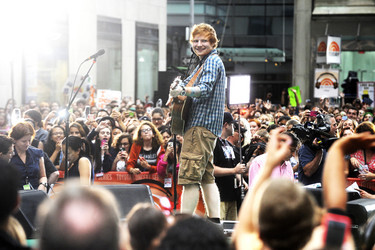 Ed Sheeran in der NBC-Show 'Today', New York