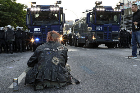 'G20 Welcome to Hell' Demo in Hamburg