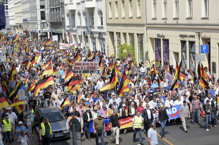 AfD Demo 'Zukunft Deutschland' in Berlin
