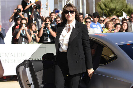 Ankunft von Monica Bellucci auf dem San Sebastian Film Festival 2017