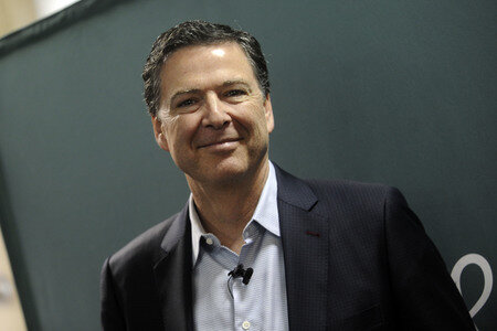 James Comey Buchpräsentation in New York