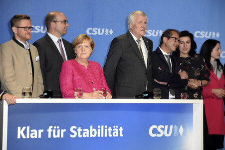Wahlkampfveranstaltung der CSU in München