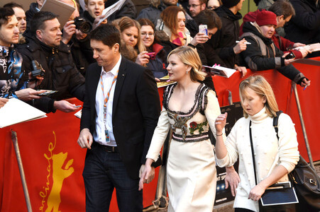 Ankunft zur 'Midnight Special' Pressekonferenz, Berlinale 2016