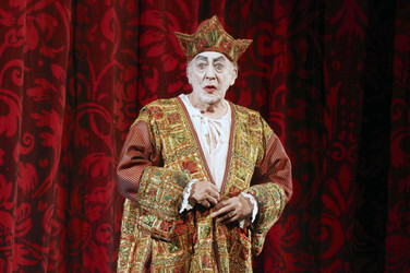 Theaterprobe von 'Der Bürger als Edelmann' in Hamburg