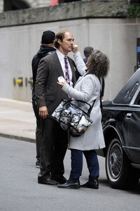 Am Filmset von 'Gold' in New York