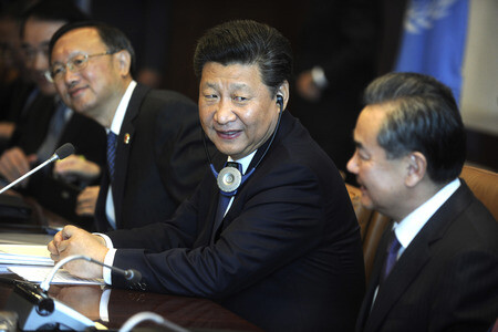 Xi Jinping bbei der UN in New York