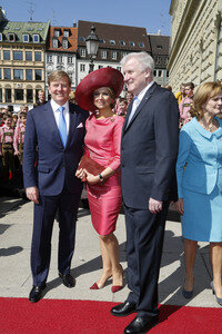 König Willem-Alexander und Königin Maxima der Niederlande in München