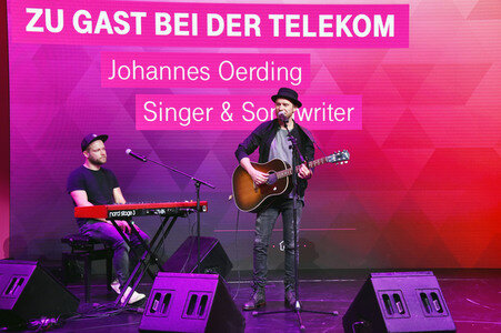 Johannes Oerding auf der IFA 2018 in Berlin
