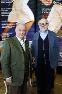 Jahrespressekonferenz in der Staatsoper im Schiller Theater in Berlin