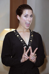 Ann Sophie in der Österreichischen Botschaft in Berlin