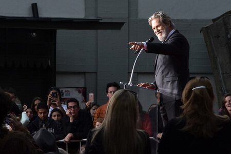 Hand and Footprint Ceremony mit Jeff Bridges in Los Angeles
