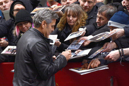 Ankunft zur 'Hail, Caesar!' Pressekonferenz, Berlinale 2016
