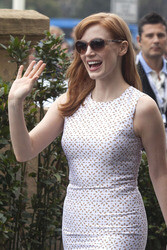 Ankunft von Jessica Chastain beim San Sebastian Film Festival 2014