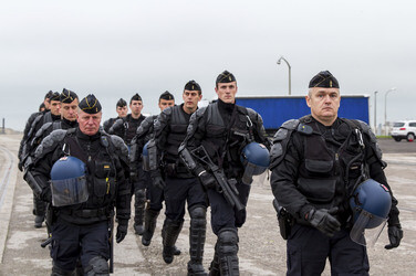 Französische Polizei räumt Flüchtlingslager bei Calais