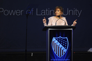 LULAC/NUVOtv Unity Luncheon mit Jennifer Lopez, New York