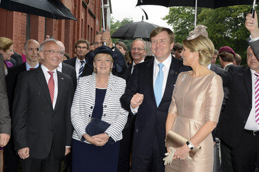 Arbeitsbesuch des niederändischen Königspaares, Essen
