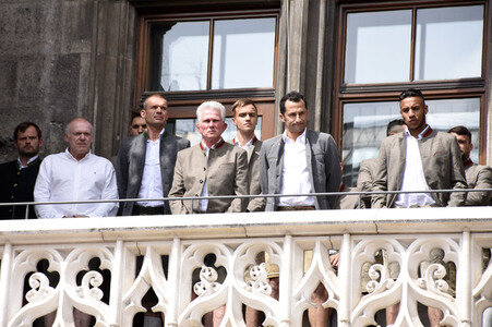 Meisterfeier 2018 des FC Bayern München