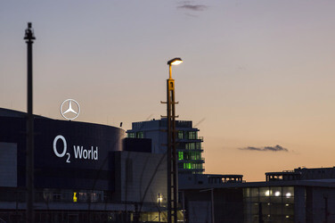 O2 World wird im Juli Mercedes-Benz Arena