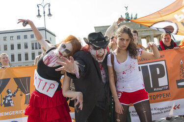 Zombie-Walk der Piratenpartei, Berlin