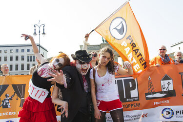 Zombie-Walk der Piratenpartei, Berlin