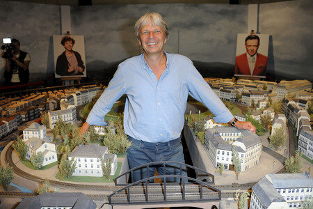 Präsentation einer neuen Filmrequisite aus dem Film 'Timm Thaler' in Potsdam