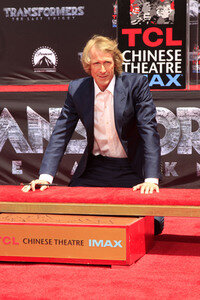 Hand and Footprint Ceremony mit Michael Bay in Los Angeles
