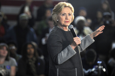 Wahlkampfrede von Hillary Clinton in New York
