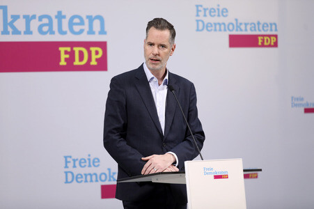 Pressestatement von Christian Dürr in Berlin