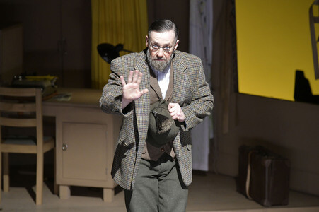 Theaterprobe 'Erich und die Detektive' in Berlin