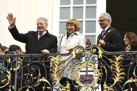 Abschiedsbesuch von Joachim Gauck in Bonn