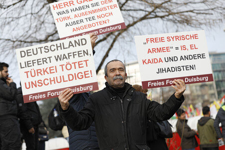 Kurden-Demo in Köln