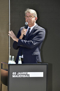 Pressekonferenz 65 Jahre Mauerbau in Berlin