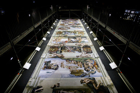 Ausstellungseröffnung 'Der andere Blick - Michelangelos Fresken in der Sixtinischen Kapelle' in Köln