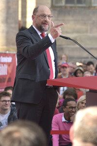 Wahlkampfveranstaltung mit Martin Schulz in Nürnberg