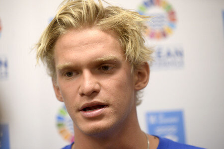 Podiumsgespräch mit Cody Simpson in New York
