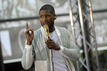 Usher in der NBC-Show 'Today', New York
