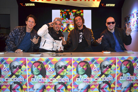 Autogrammstunde mit Culcha Candela in München