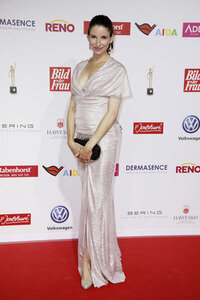 Goldene Bild der Frau 2017 in Hamburg