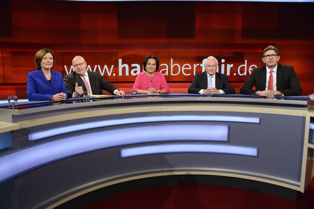 Talkshow 'hart aber fair' in Berlin
