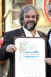 Peter Jackson erhält einen Stern auf dem Hollywood Walk of Fame, Los Angeles
