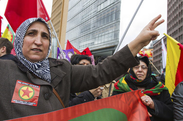 Demonstration gegen PKK Verbot, Berlin