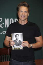 Rob Lowe signiert sein Buch 'Love Life', New York