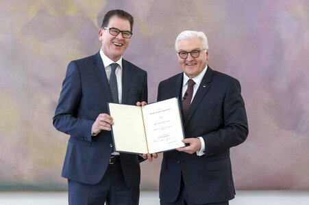 Ernennung der Mnister und Ministerinnen des neuen Bundeskabinetts in Berlin