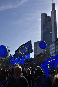 'Pulse of Europe' Kundgebung in Frankfurt