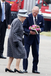 Rückflug von Queen Elizabeth II. nach Großbritannien