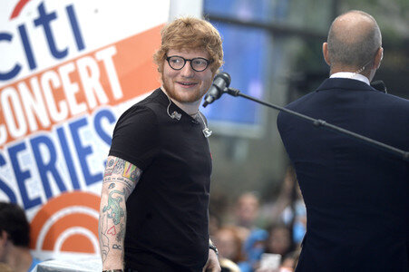 Konzert von Ed Sheeran in New York