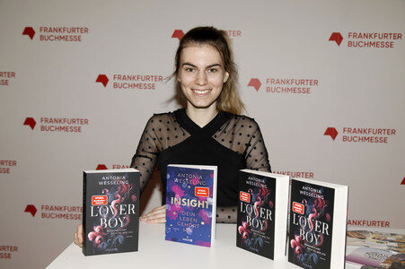 Antonia Wesseling auf der Frankfurter Buchmesse 2025 in Frankfurt