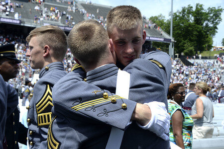 Militärakademie Graduierung 2018 in West Point