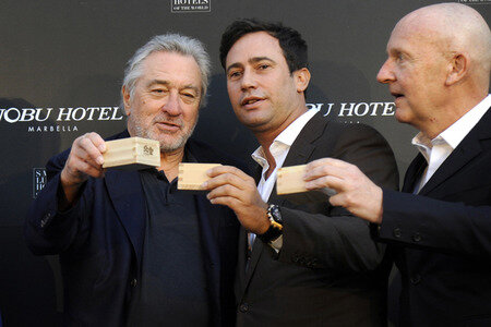 Hoteleröffnung mit Robert de Niro in Marbella