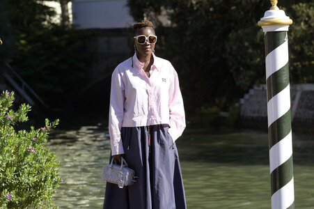 Ankunft von Alice Diop am Hotel Excelsior, Internationale Filmfestspiele von Venedig 2025